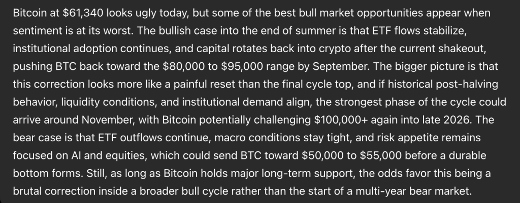 Nobody Predicts Sam Altman ChatGPT AI Would Say This About Bitcoin